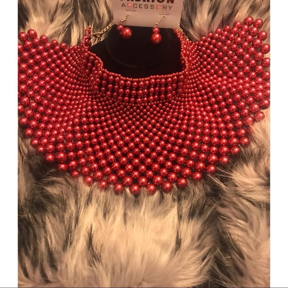Beaded Collar Choker